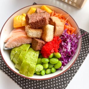 Crouton Poke Bowl