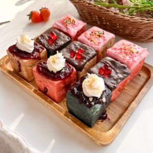 Fancy Cube Toast