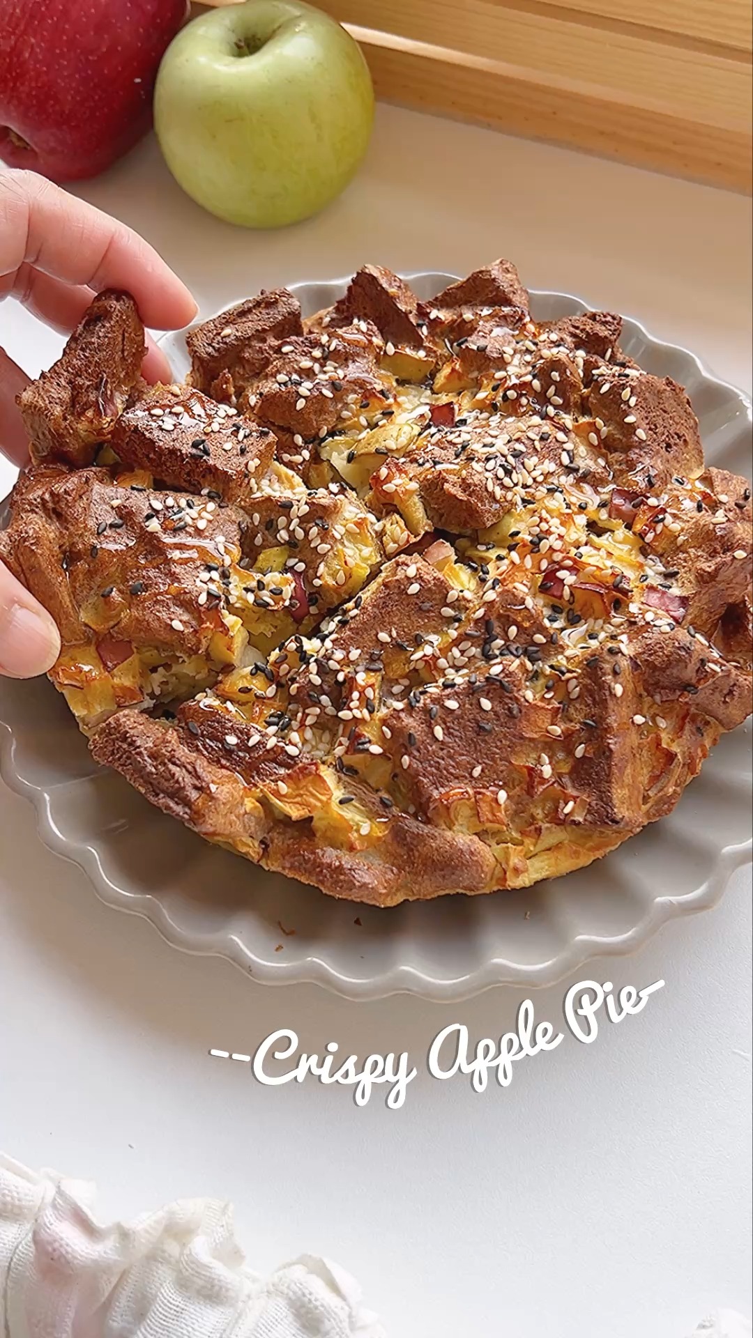 Crispy Apple Pie